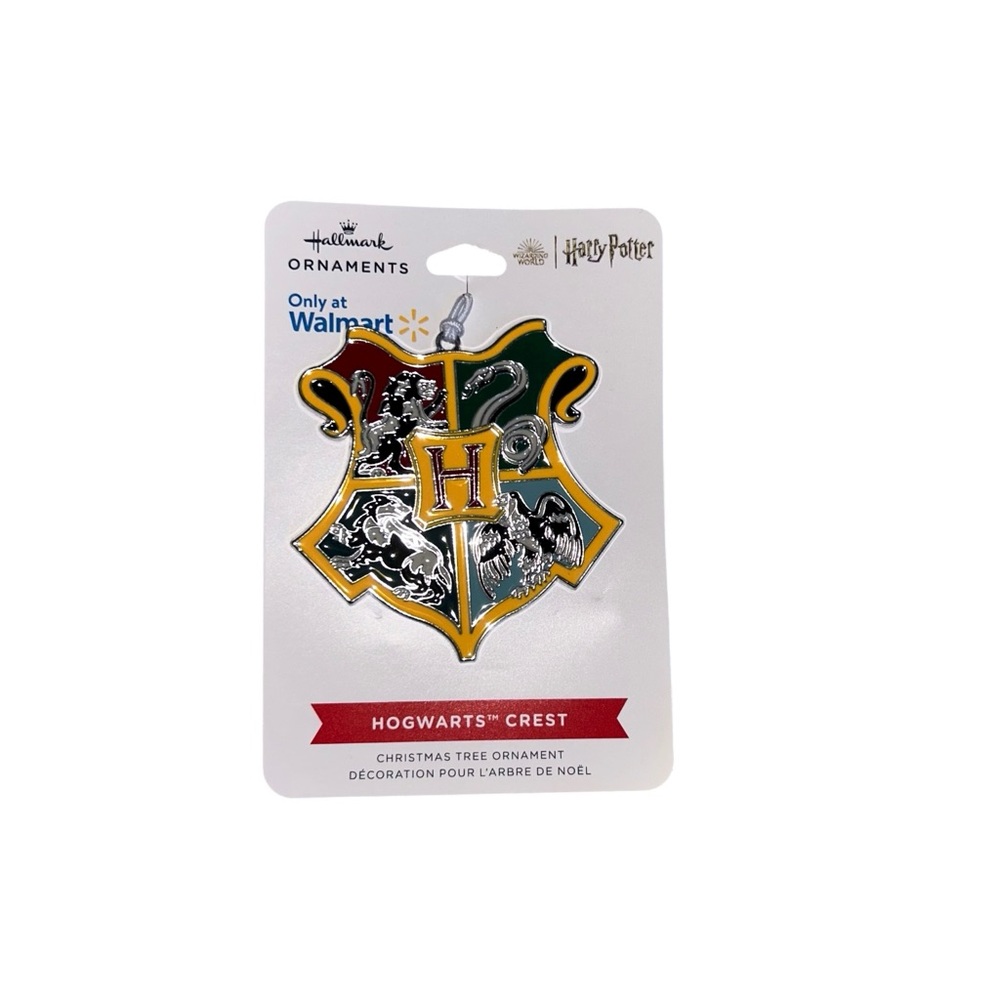 NWT Hallmark Harry Potter Hogwarts Crest Ornament Exclusive Christmas Decor - Picture 6 of 8